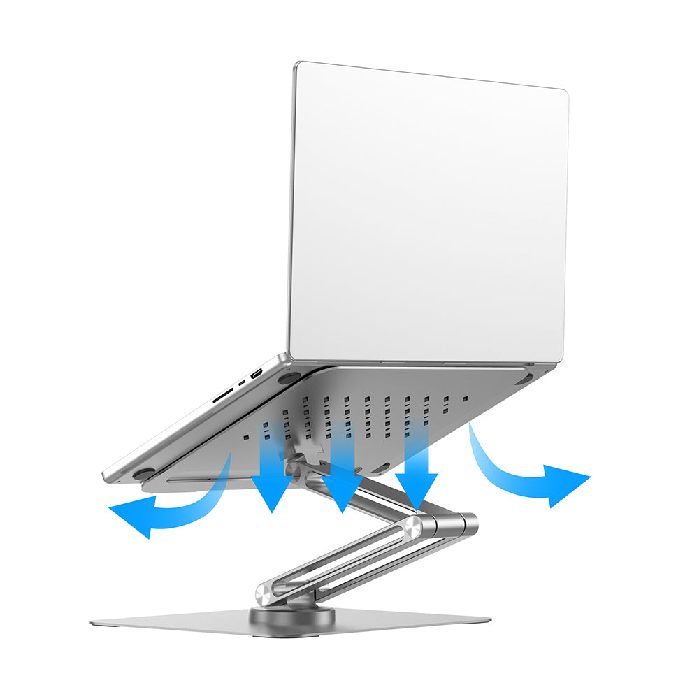 ZM-S801 360° Döner Katlanabilir Masaüstü Laptop Standı