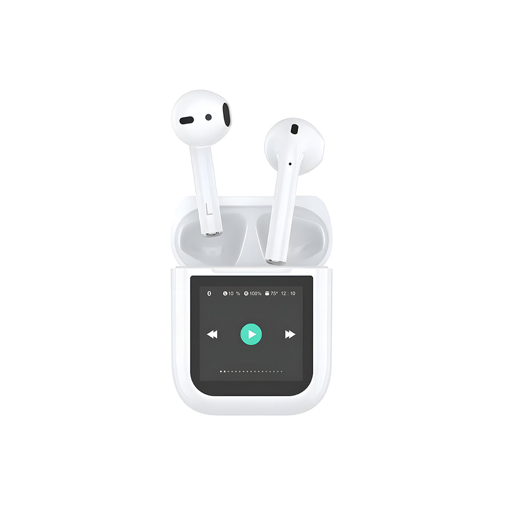 Airbuds T24 Dokunmatik LCD Ekranlı TWS Bluetooth Kulaklık v5.4