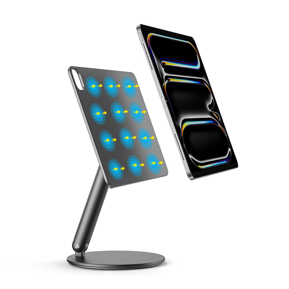 Hubble iPad Pro 11 M4 - M5 Manyetik 360 Döner Stand