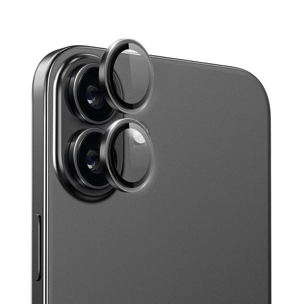 iPhone 16 Plus LG-004 PVD Lens Guard Metal Kamera Lens Koruyucu