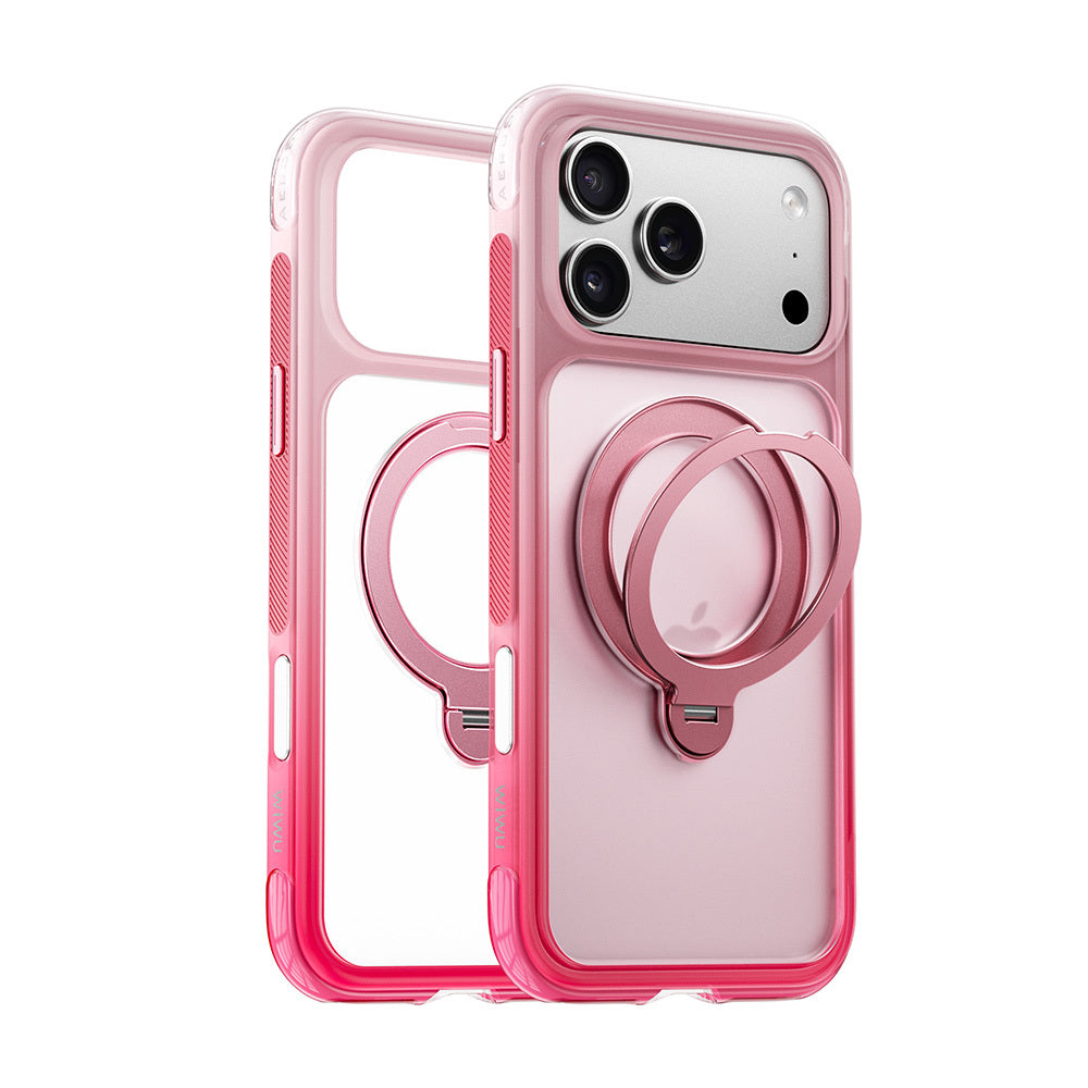 AS-204 iPhone 18 Pro AeroShield Aurora Ultra Magsafe Uyumlu Standlı Kılıf