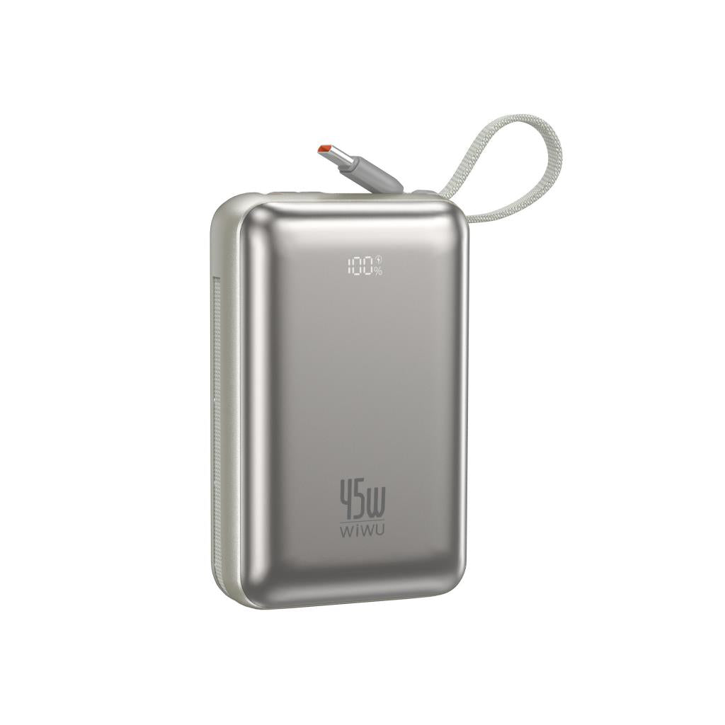 AS-182 Galaxy Pro Max Serisi 20000mAh 45W PD Dahili Kablolu Powerbank