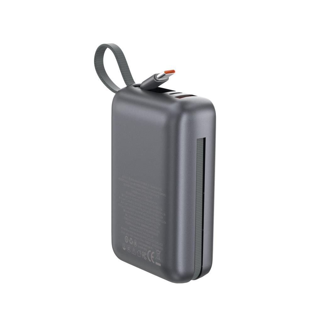 AS-182 Galaxy Pro Max Serisi 20000mAh 45W PD Dahili Kablolu Powerbank