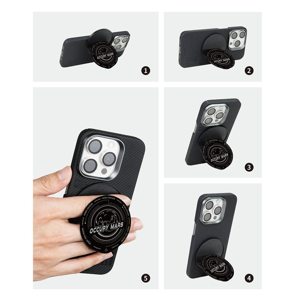 B2 Magsafe Özellikli Keep Passion Tasarımlı Parmak Yüzük Stand