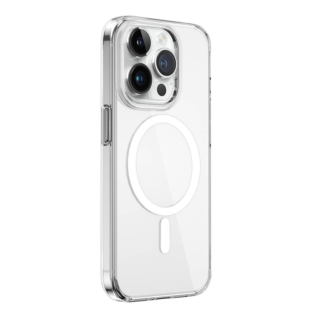 BC-022 iPhone 15 Pro Max Magsafe Uyumlu Şeffaf Kılıf