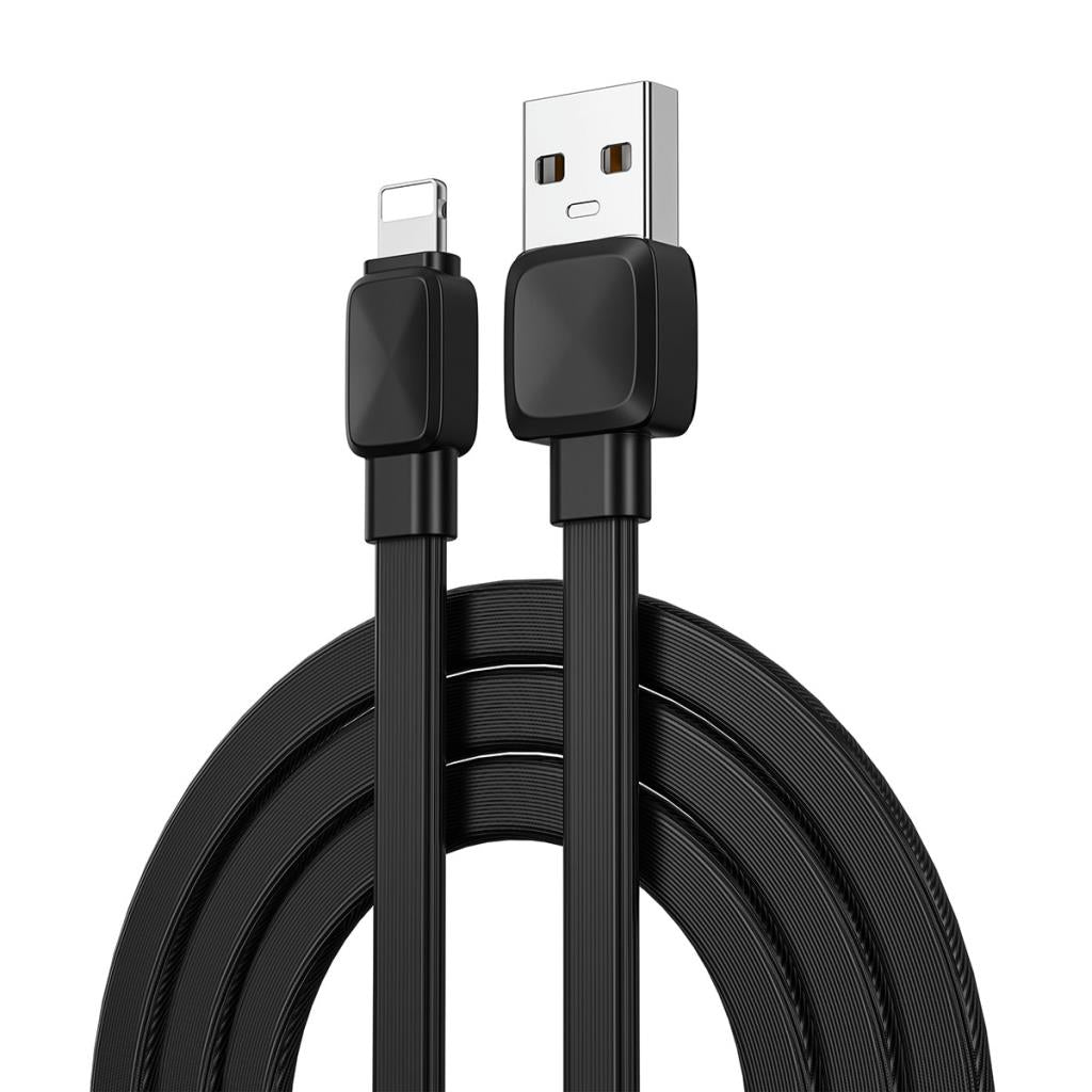 Bravo Wİ-C003 Yassı Tasarım Lightning Usb Kablo 1M