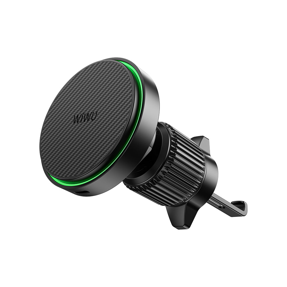 CH-325 Magsafe Uyumlu Qi2 Teknolojili Aramid Fiber 15W Araç Telefon Tutucu