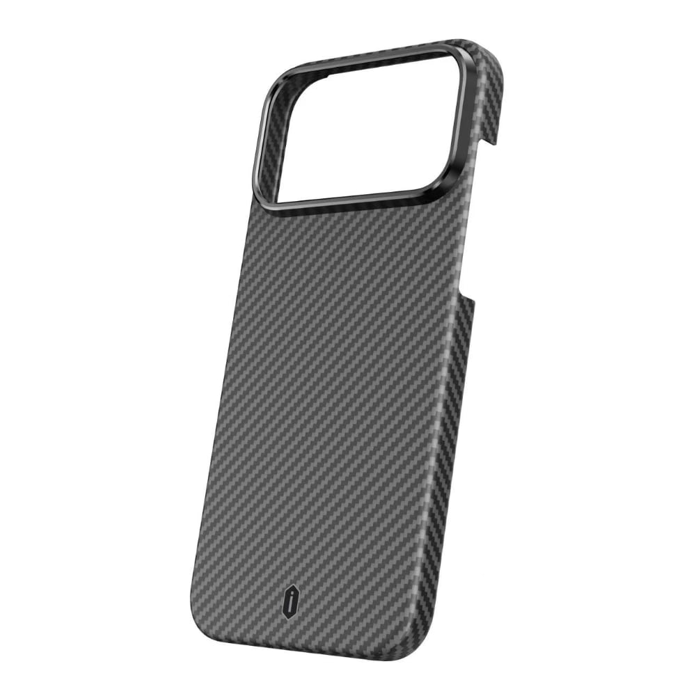 DCC-206 Magsafe Uyumlu Aramid Fiber Karbon iPhone 17 Pro Kılıf