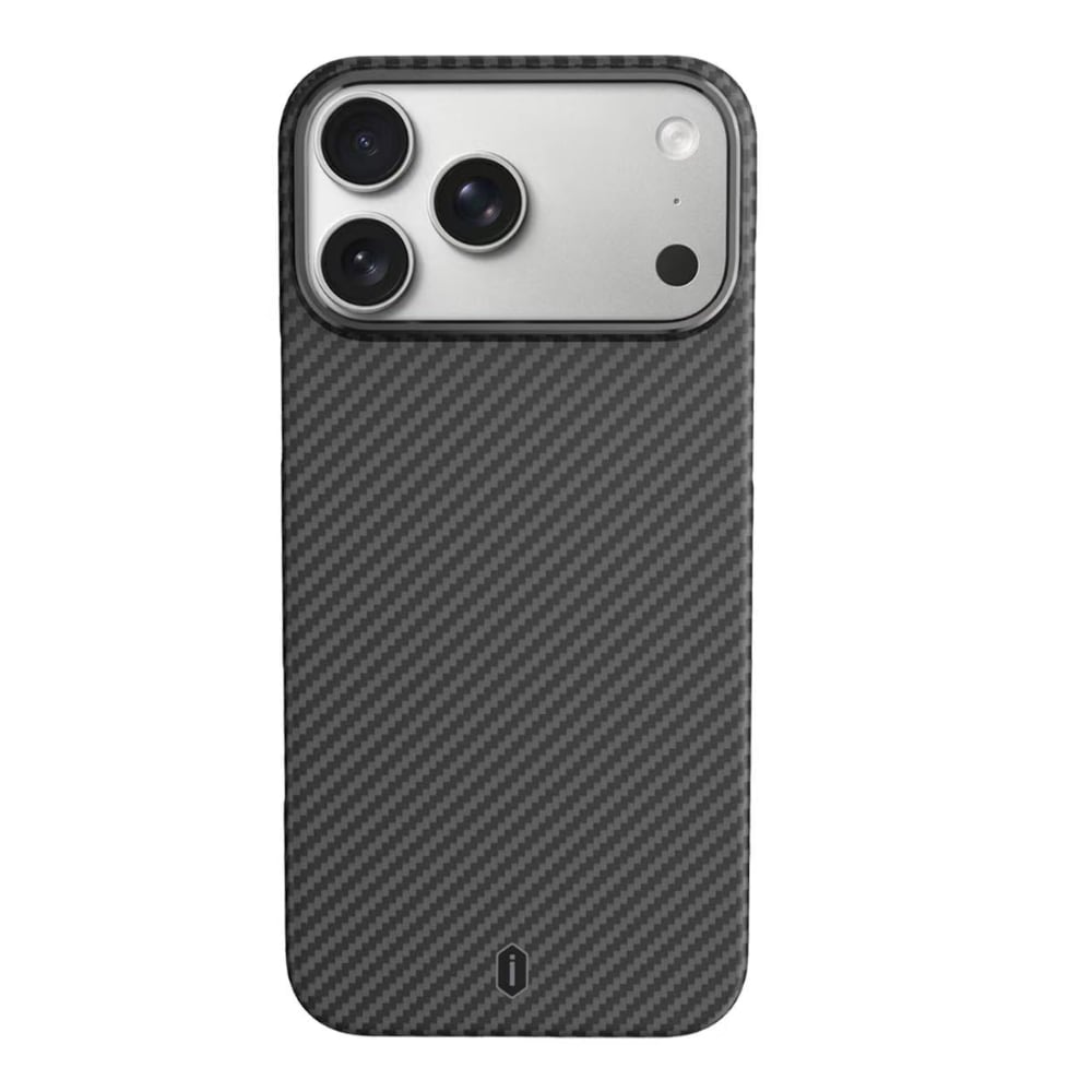 DCC-206 Magsafe Uyumlu Aramid Fiber Karbon iPhone 17 Pro Max Kılıf