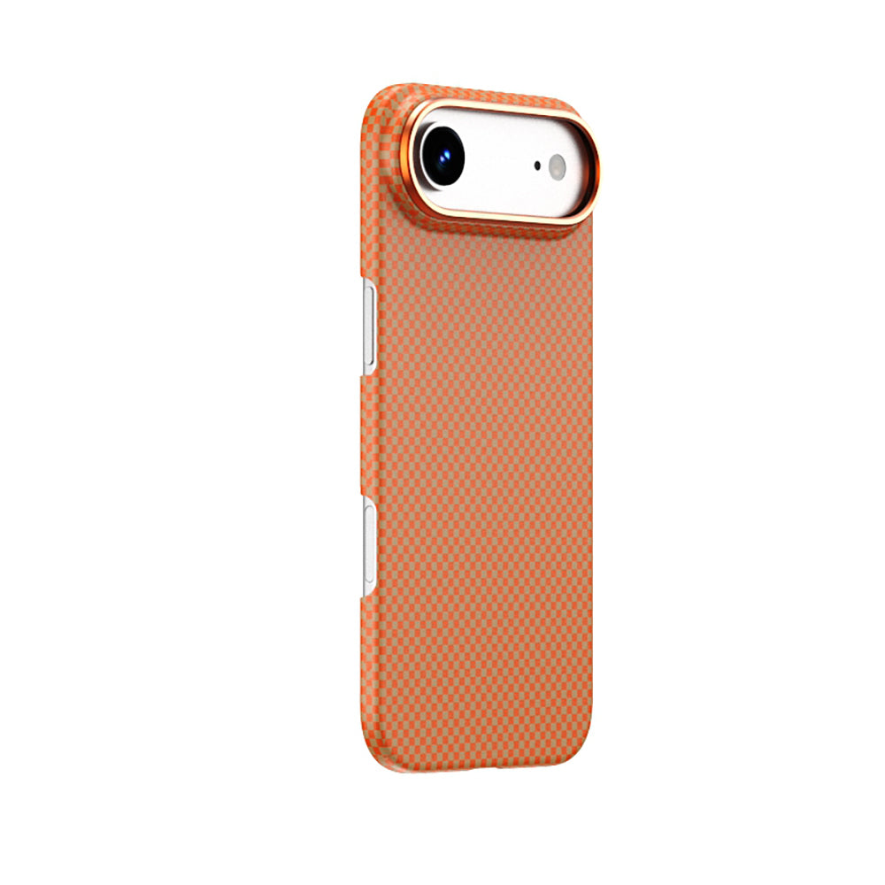 DCC-208 Magsafe Uyumlu Aramid Fiber Karbon iPhone 17 Air Kılıf