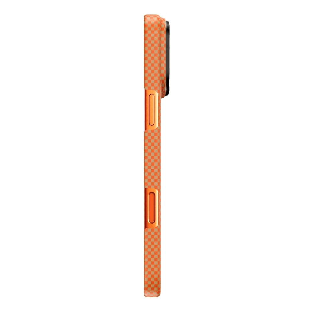 DCC-208 Magsafe Uyumlu Aramid Fiber Karbon iPhone 17 Pro Kılıf