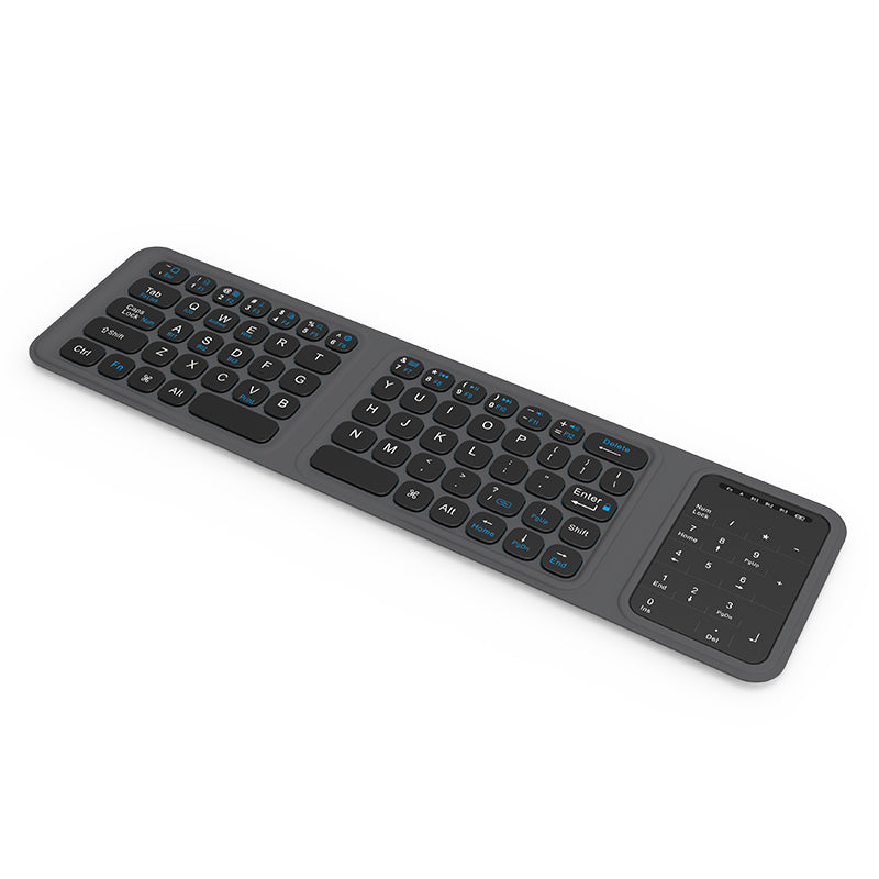 FMK-05 Katlanabilir Bluetooth Klavye ve Masaüstü Telefon Standı