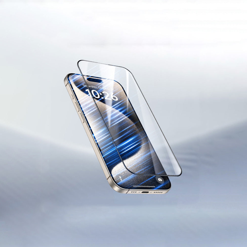 GT-009 Oleofobik Kaplama Şeffaf iPhone 17 Ekran Koruyucu