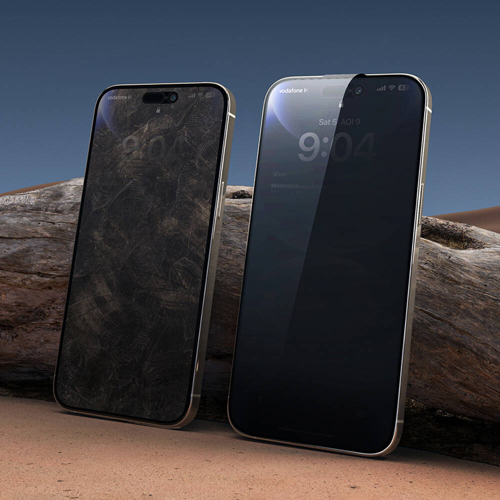 GT-015 iPrivacy iPhone 16 Pro Max Ekran Koruyucu 10'lu Paket