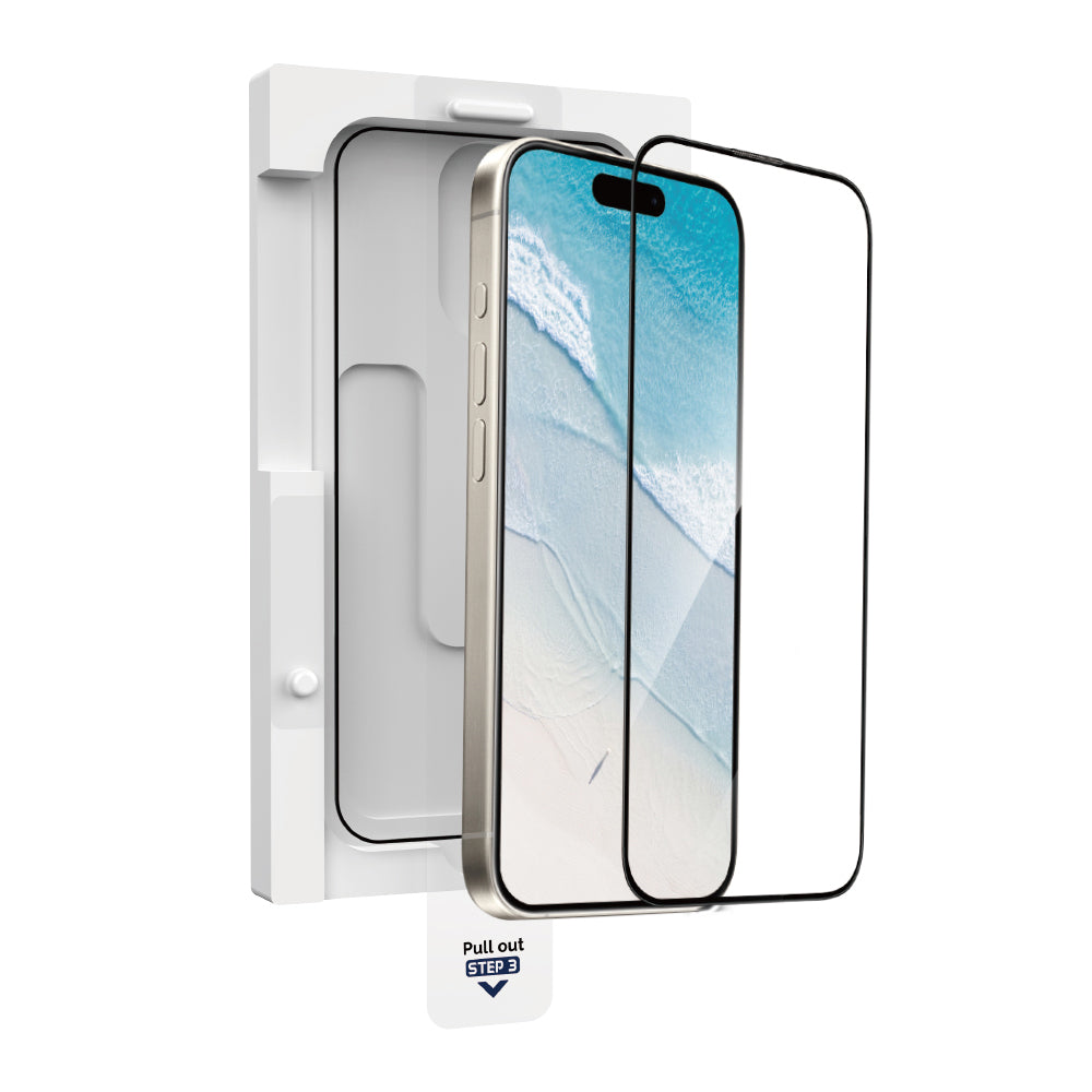 GT-020 Titan Guard iPhone 16 Pro Max Kolay Uygulamalı Ekran Koruyucu