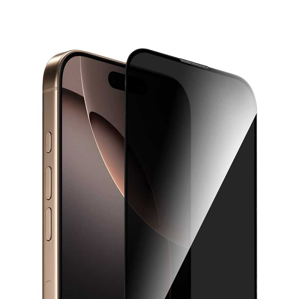 GT-021 Titan Guard iPhone 16 Pro Kolay Uygulamalı Privacy Ekran Koruyucu