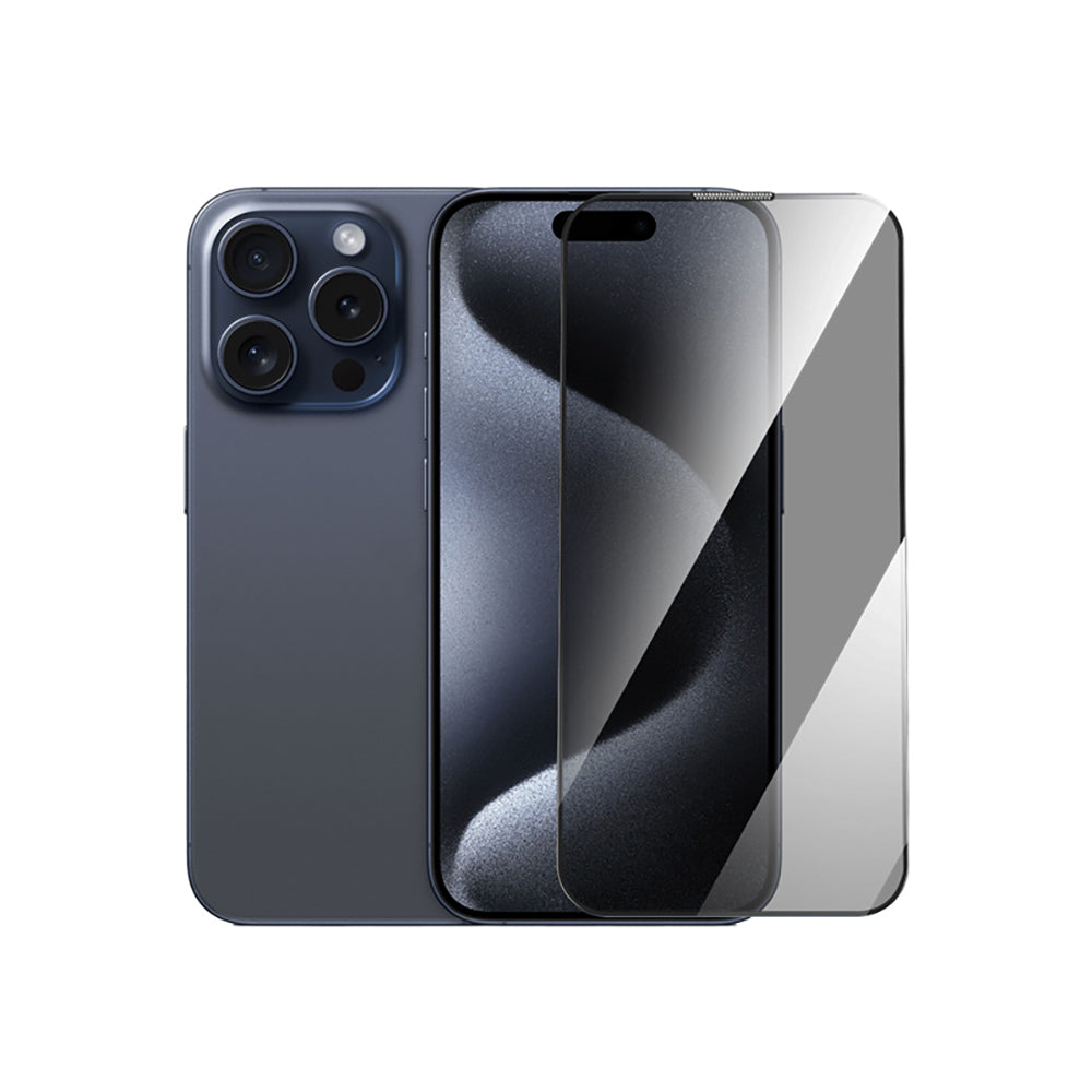 GT-021 Titan Guard iPhone 16 Pro Kolay Uygulamalı Privacy Ekran Koruyucu