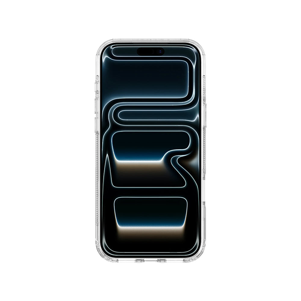 iPhone 17 Pro Max Kılıf CS-202 Crystal Shield Pro M-safe Şarj Özellikli Sararmayan Şeffaf Kapak