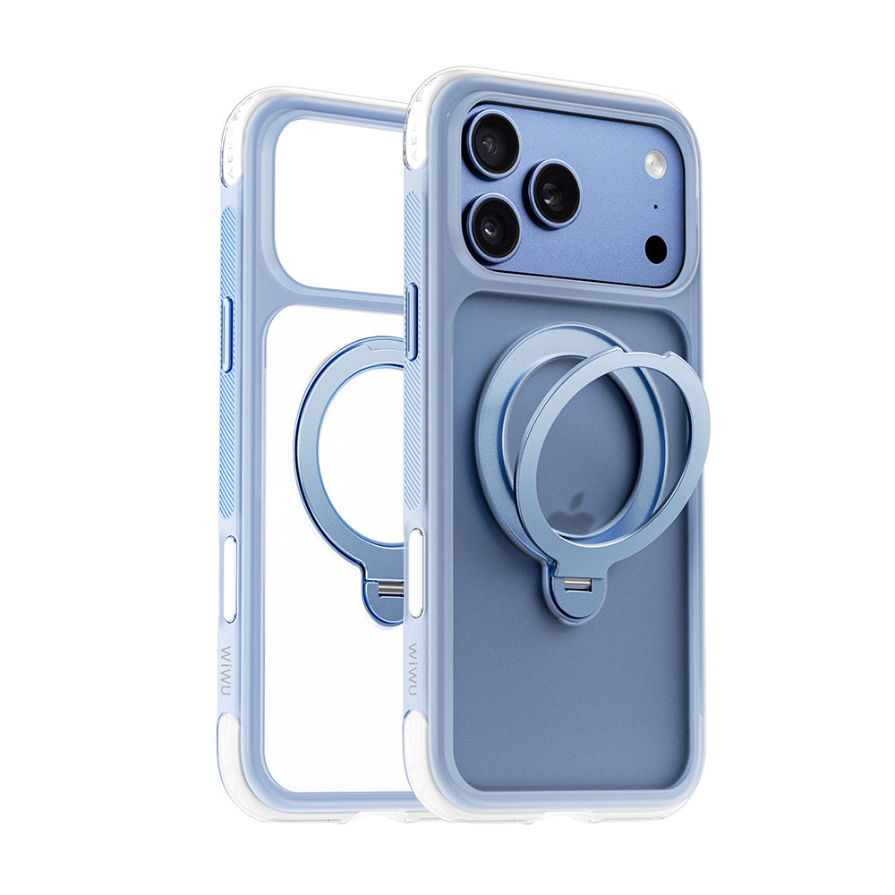 iPhone 18 Pro Max AG-203 AeroGuard Ultra Airbag 360° Standlı MagSafe Uyumlu Kılıf