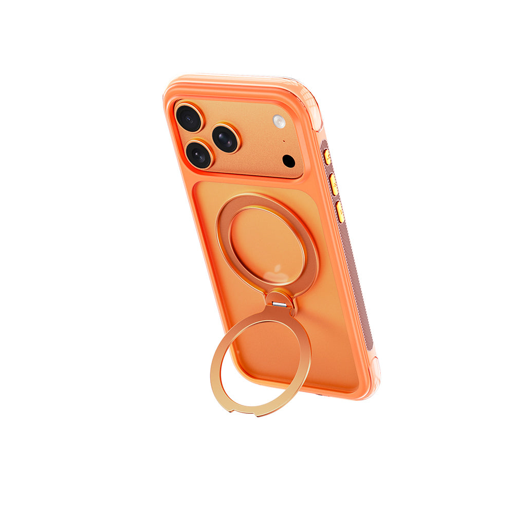 iPhone 18 Pro Max AG-203 AeroGuard Ultra Airbag 360° Standlı MagSafe Uyumlu Kılıf