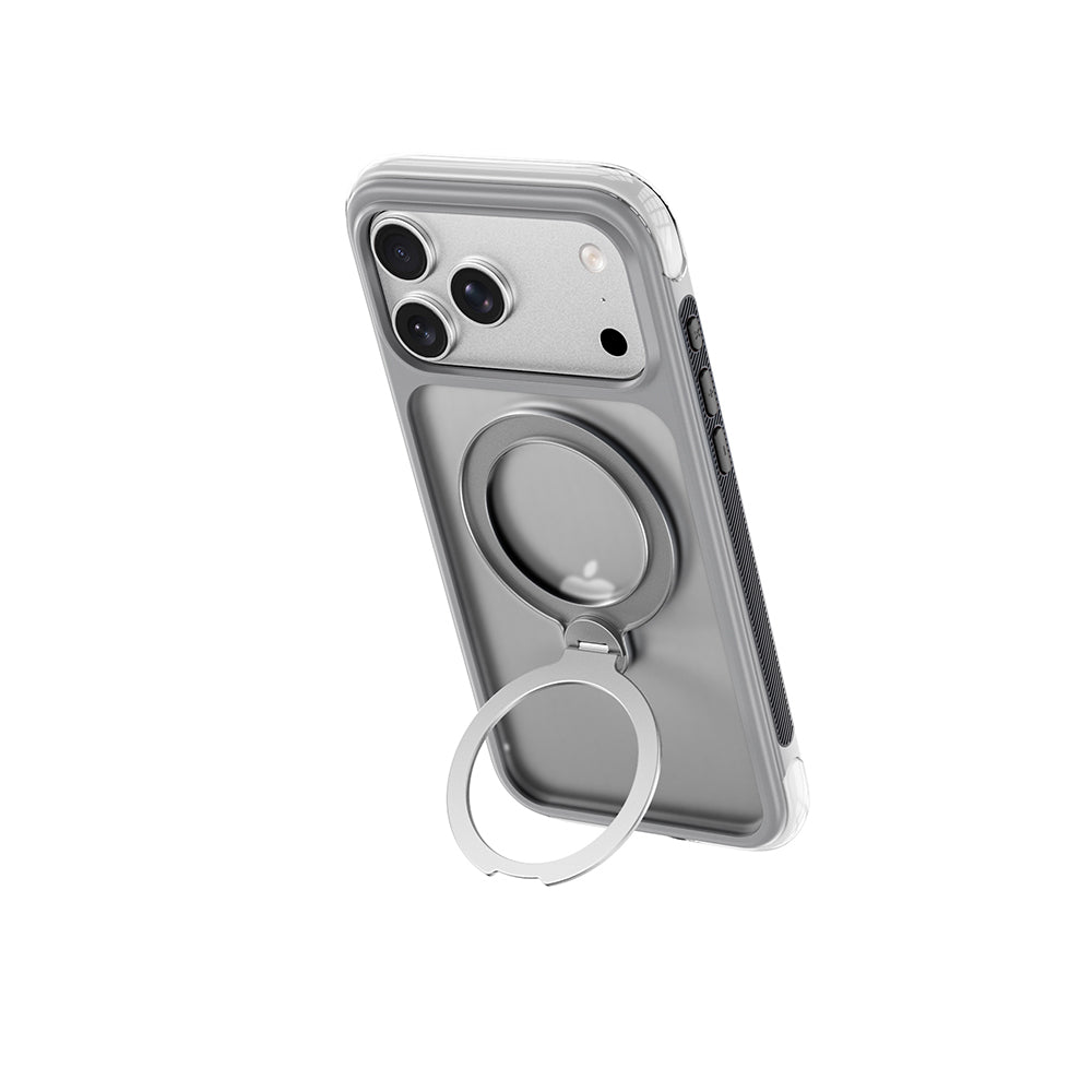iPhone 18 Pro Max AG-203 AeroGuard Ultra Airbag 360° Standlı MagSafe Uyumlu Kılıf