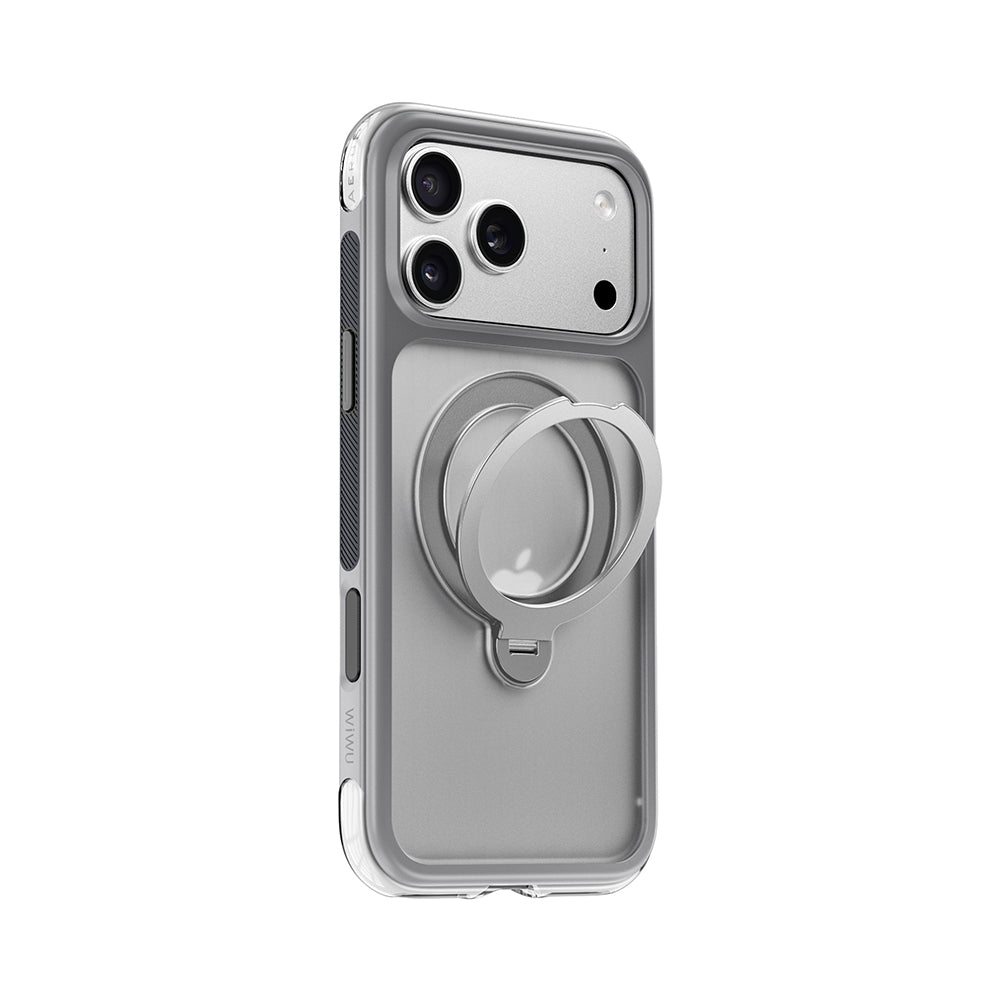 iPhone 18 Pro Max AG-203 AeroGuard Ultra Airbag 360° Standlı MagSafe Uyumlu Kılıf