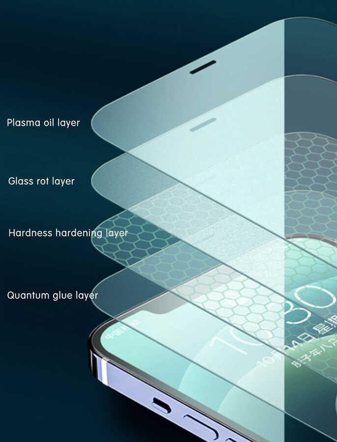 iVista Sert Yüzeyli iPhone 16E Ekran Koruyucu