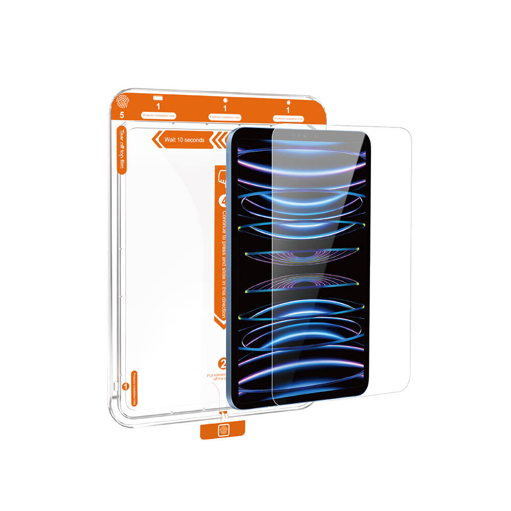 iVista Wi-GQ002 iPad Air 4 / 5 Nesil Cam Ekran Koruyucu Kolay Uygulama Aparatı