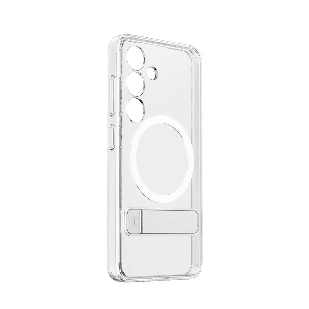 KCC-025 Aurora Galaxy S24 Magsafe Uyumlu Kamera Korumalı Standlı Kılıf