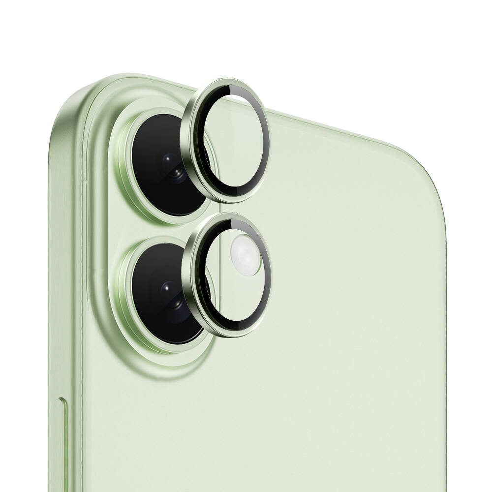 LG-003 Safir iPhone 16 Plus Kamera Lens Koruyucu