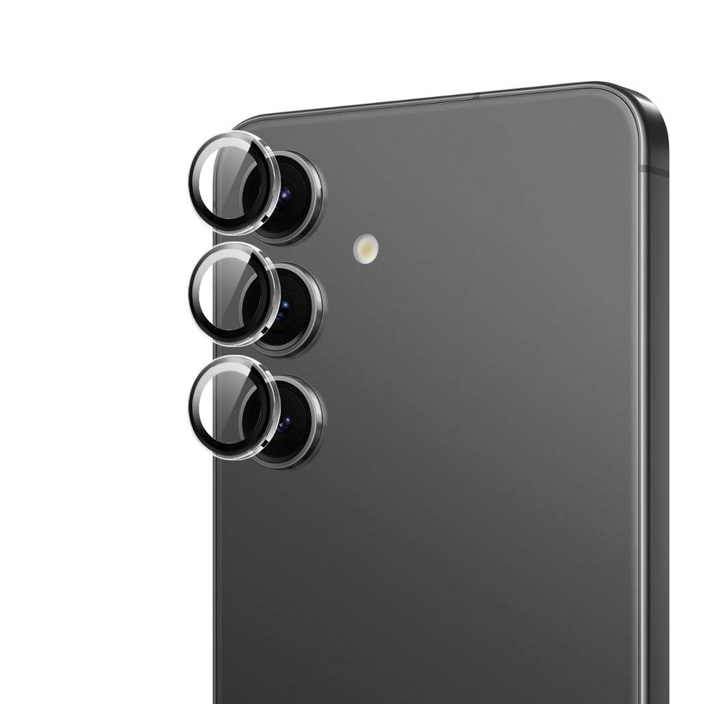 LG-010 Kolay Uygulama Aparatlı Galaxy S25 Plus Kamera Lens Koruyucu