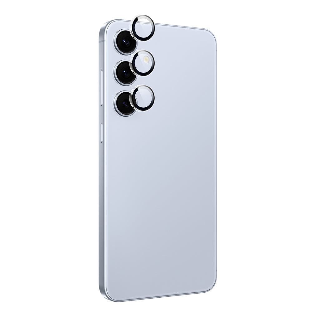 LG-010 Kolay Uygulama Aparatlı Galaxy S25 Plus Kamera Lens Koruyucu