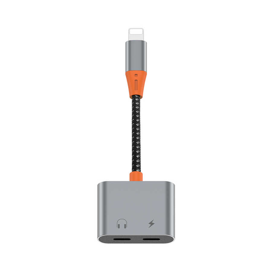 LT09 Lightning Şarj ve Kulaklık Dönüştürücü Adaptör