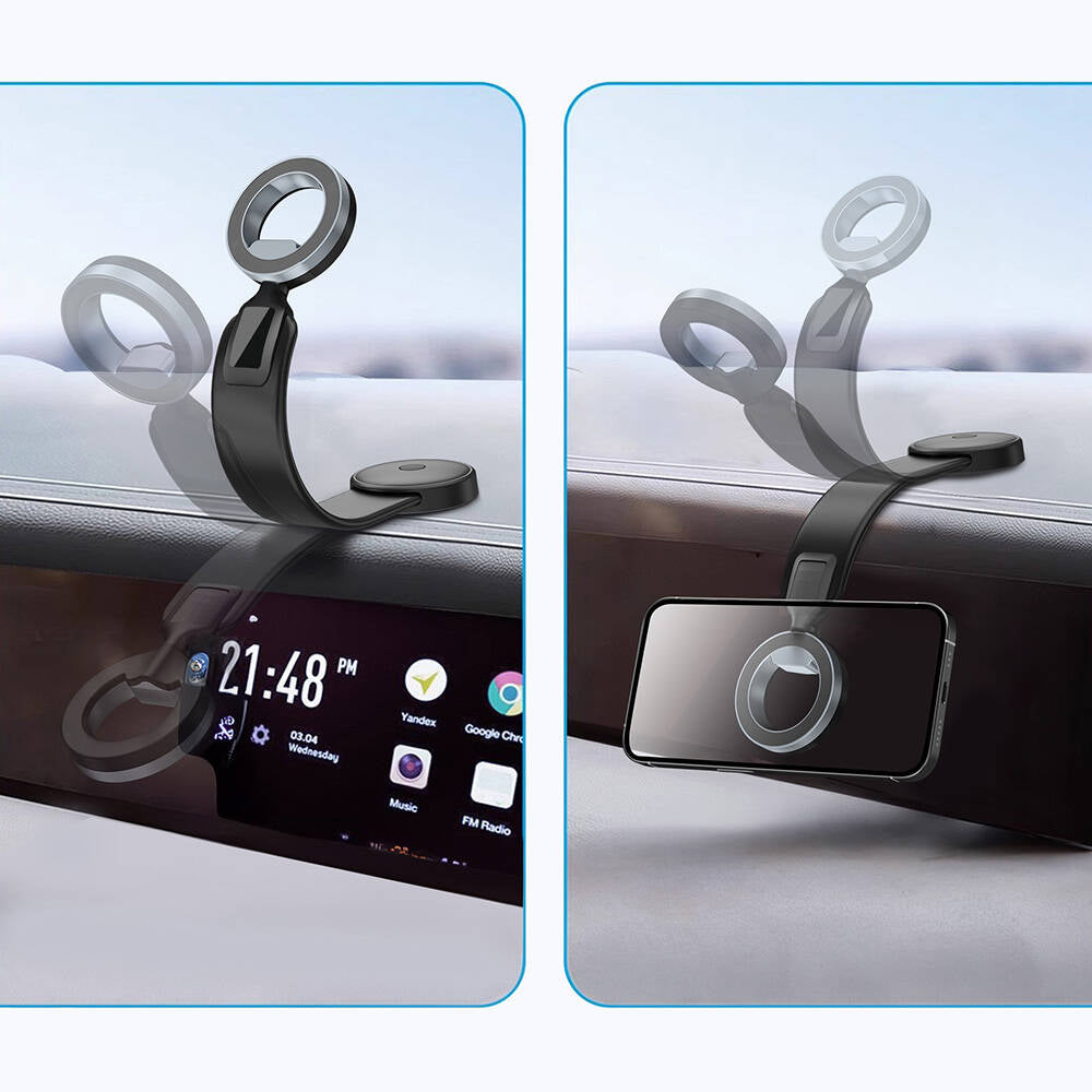 Mago Serisi Magsafe uyumlu Bükülebilir Araç Telefon Tutucu