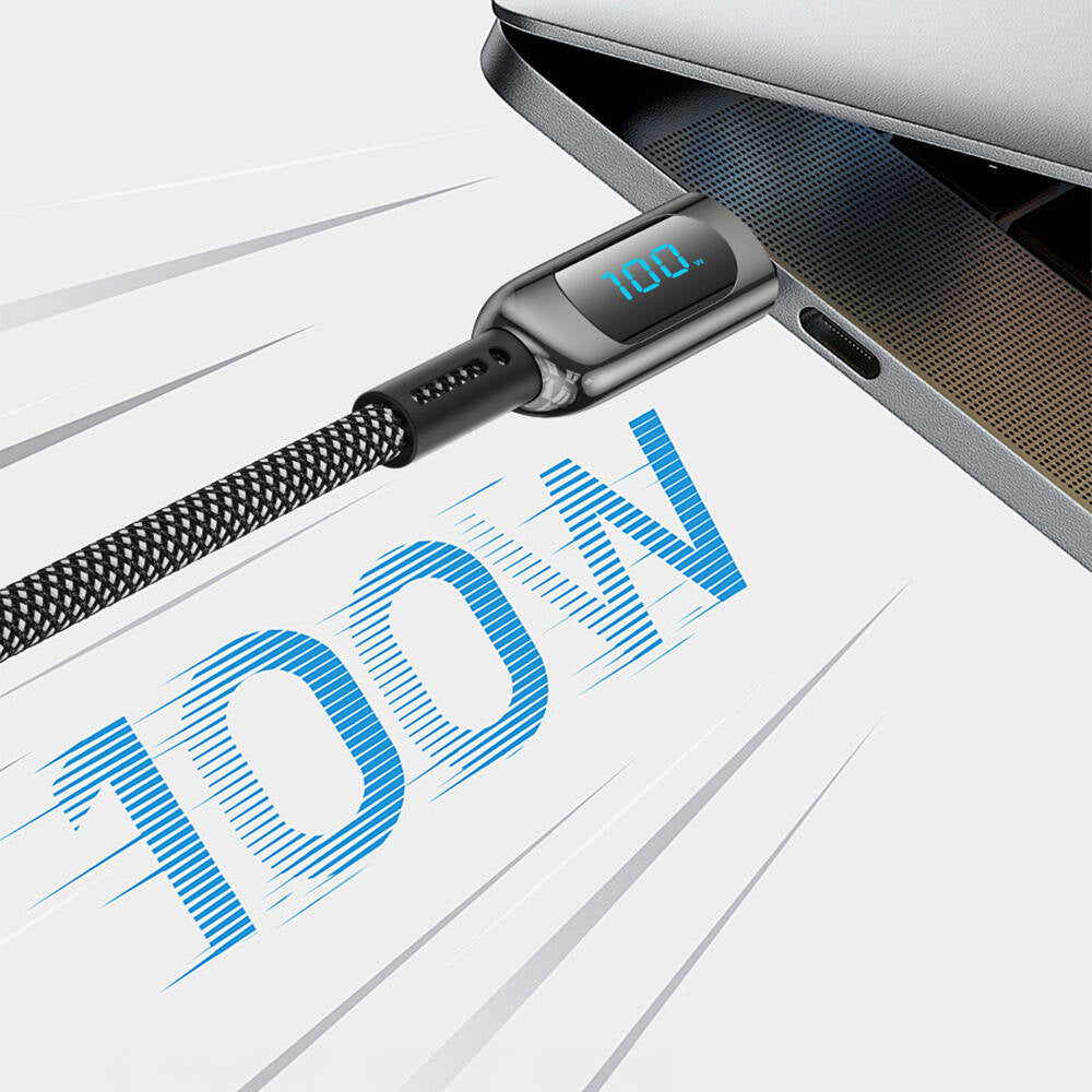 MagQ Wi-C041 Type-C to Type-C 100W Şarj Kablosu