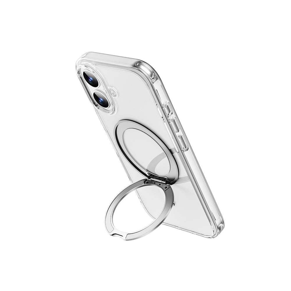 MCC-201 iShield Ultra Magsafe Uyumlu Standlı Crystal iPhone 17 Kılıf