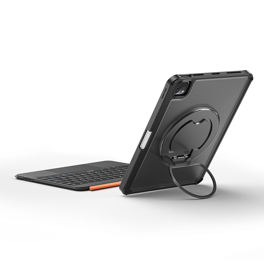 MK-007 Combo Pro Kalem Bölmeli iPad Pro 13 Kılıf