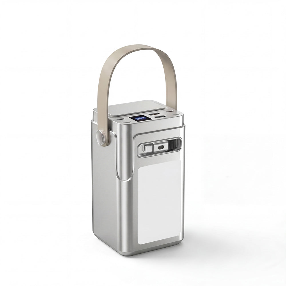 NX004-B 60.000 mAh 200W PD Type-C Kablolu Dijital Ekranlı Powerbank