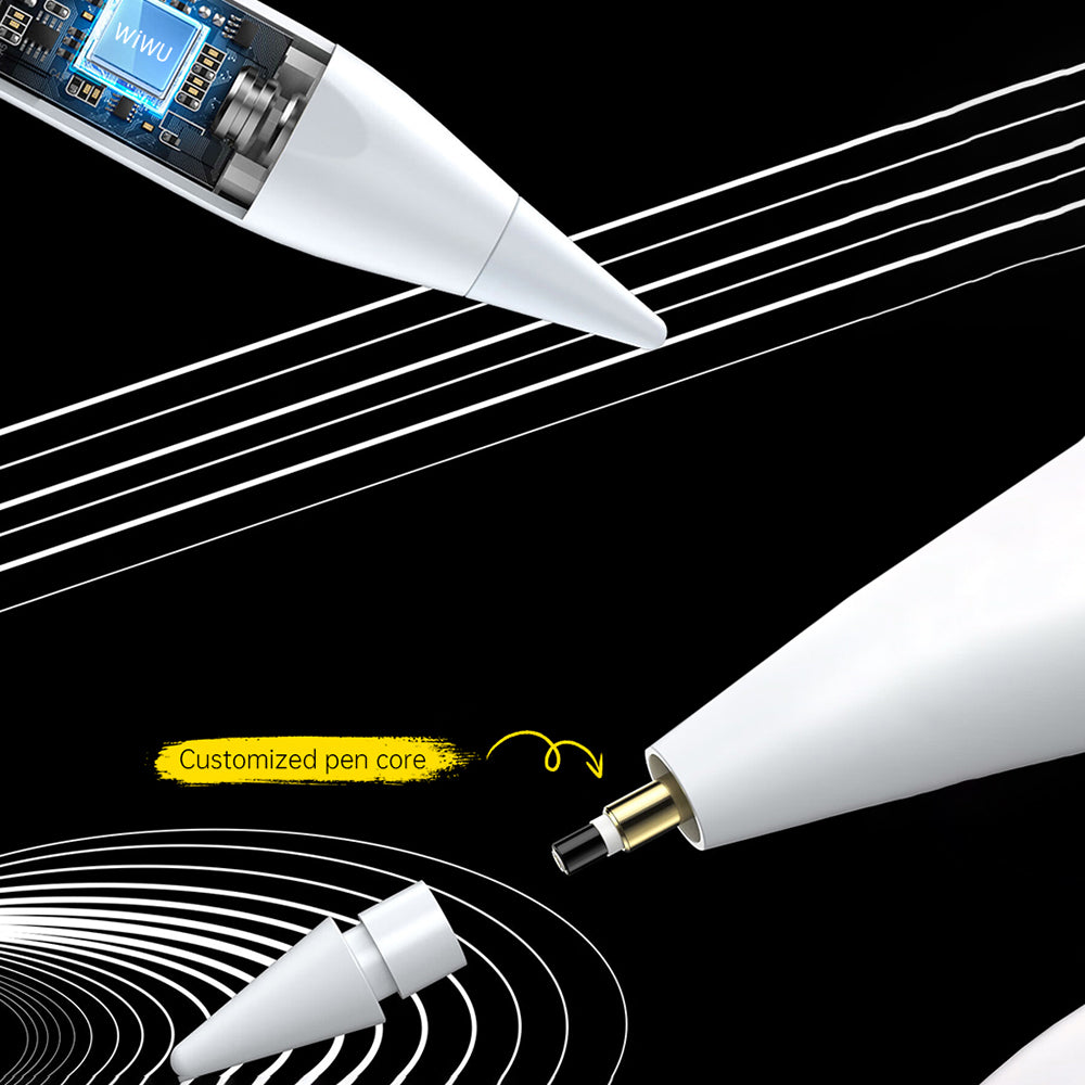 Pencil A03 Kablosuz Şarjlı Palm Rejection ve Eğim Hassasiyetli Dokunmatik Kalem