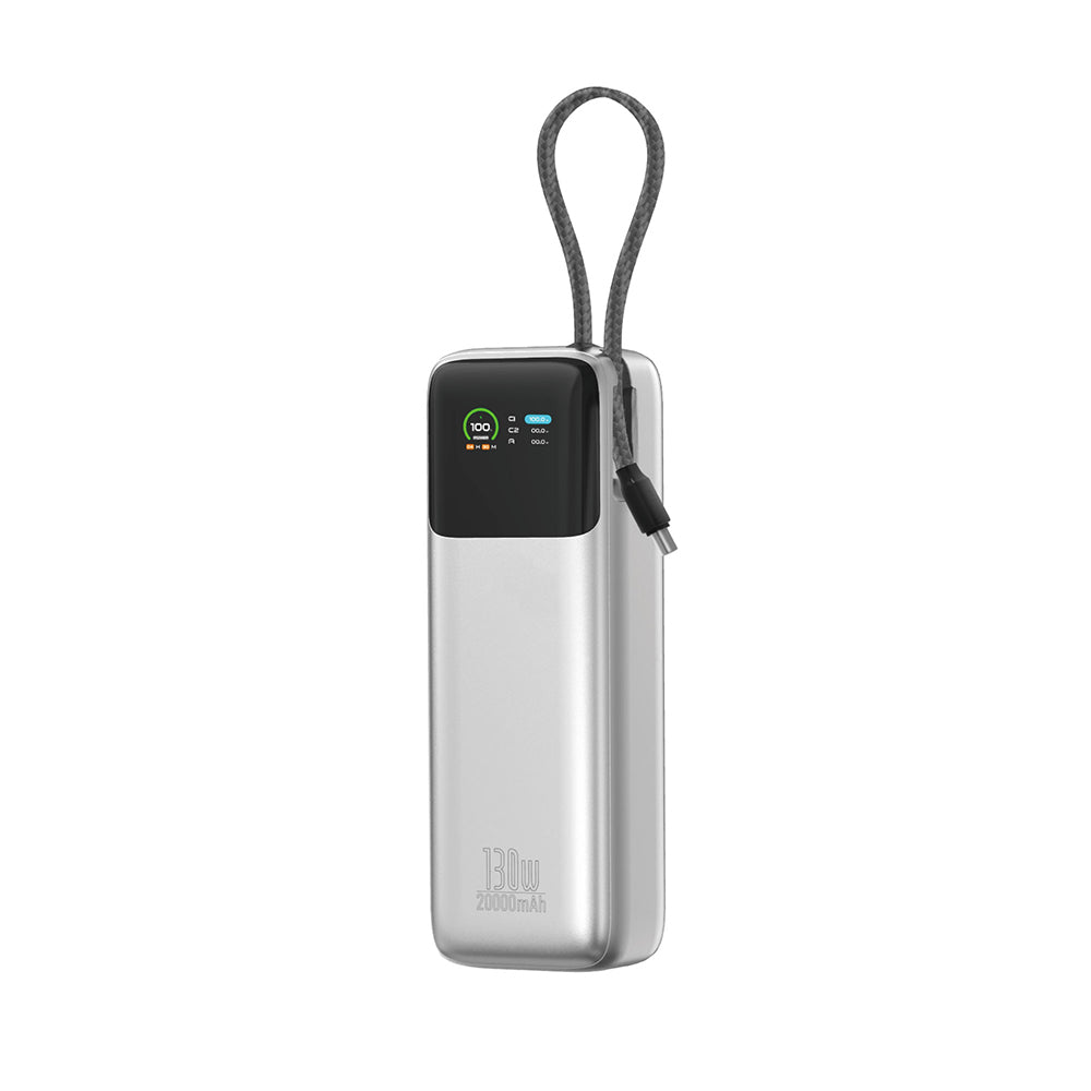 PM-301 Power Mega 20000mAh 130W PD Hızlı Şarjlı Powerbank