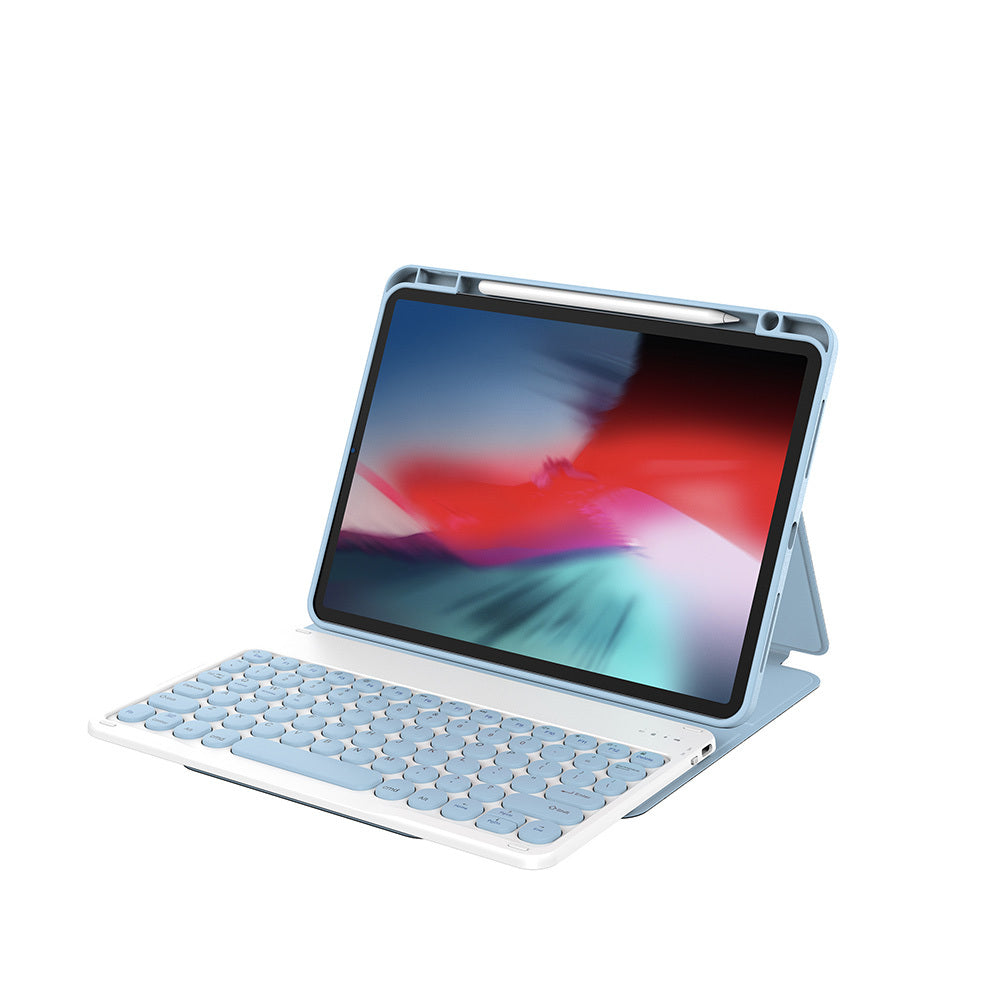 Protective Gizli Kalem Bölmeli iPad Klavyeli Kılıf