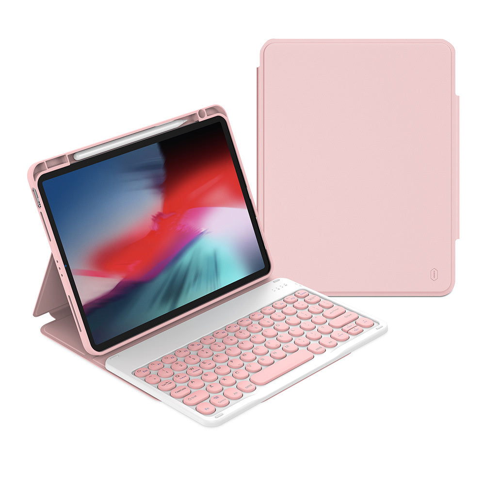 Protective Gizli Kalem Bölmeli iPad Klavyeli Kılıf