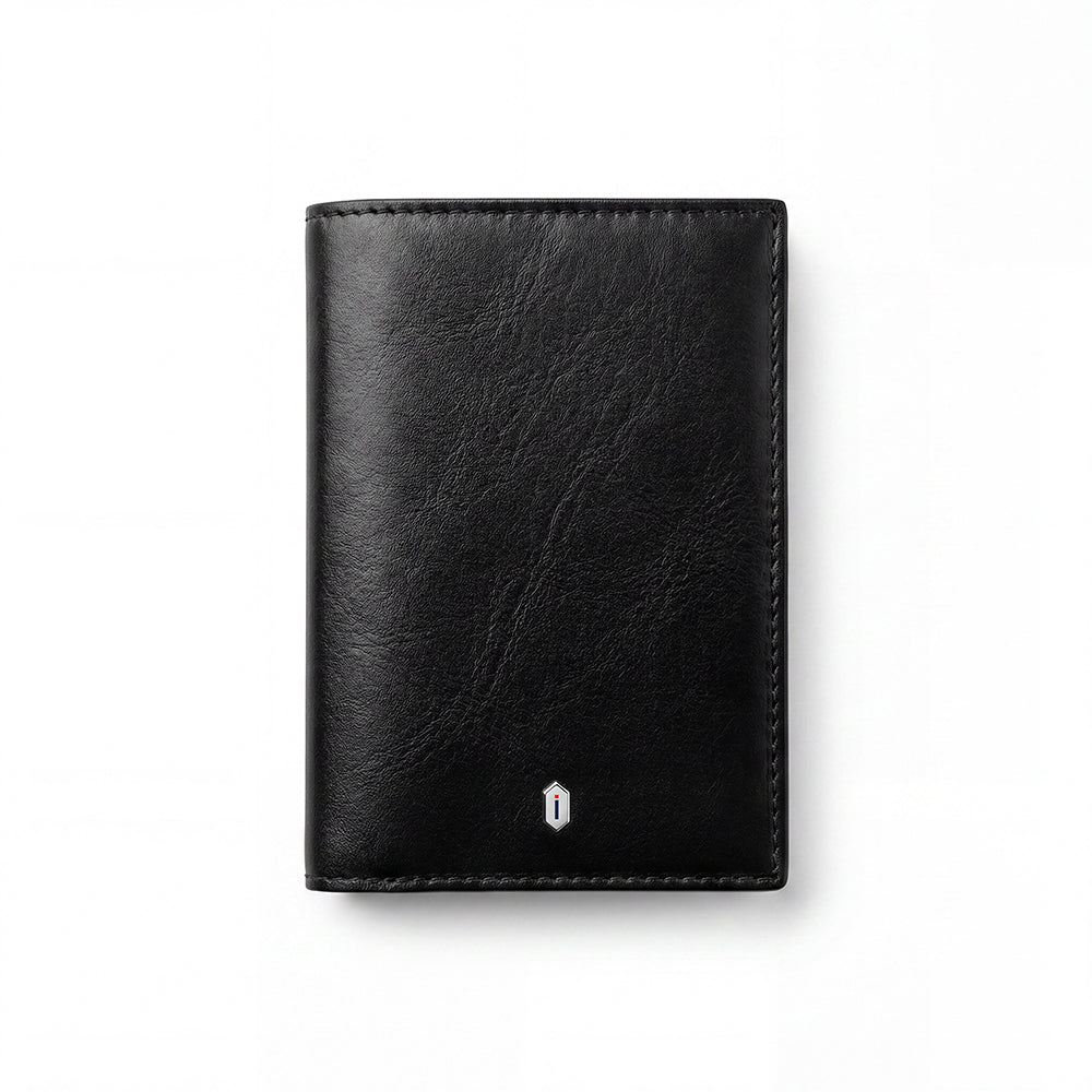 Royal Passport Wallet iOS ve Android Uyumlu RFID Akıllı Takip Özellikli PU Deri Cüzdan