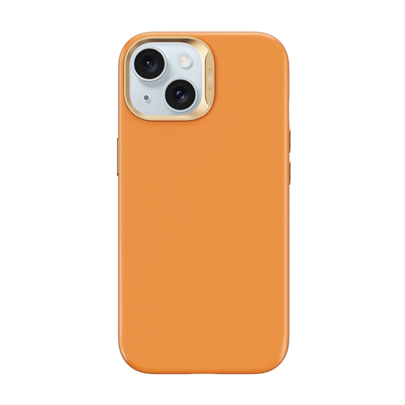 SP-019 iPhone 15 Magsafe Uyumlu Vegan Deri Kılıf