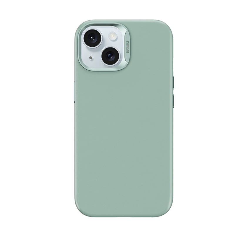 SP-019 iPhone 15 Plus Magsafe Uyumlu Vegan Deri Kılıf