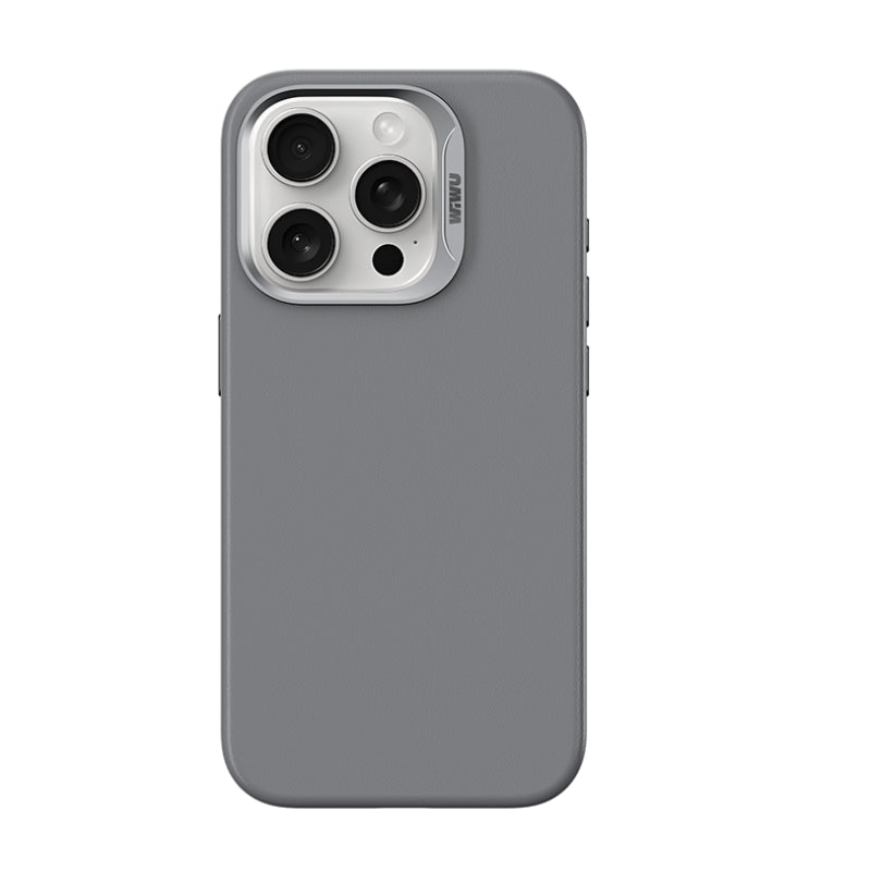 SP-019 iPhone 15 Pro Magsafe Uyumlu Vegan Deri Kılıf