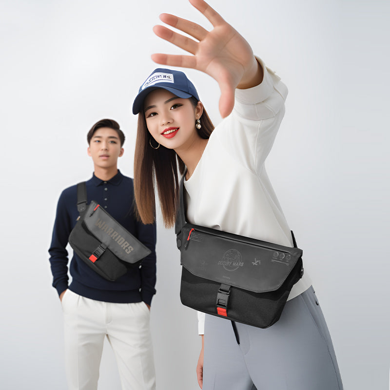 Space Exploration Cordura 1000D Naylon Çapraz Vücut Çantası