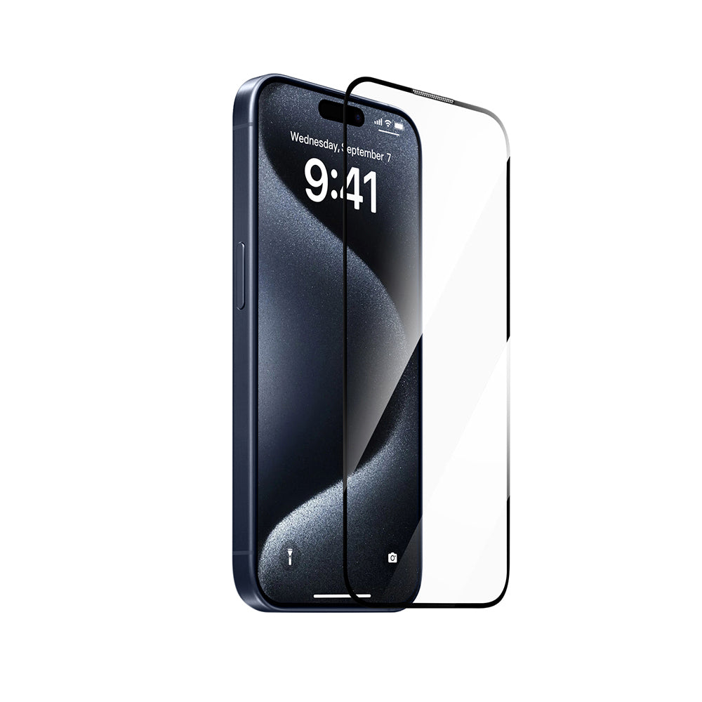 SQ-008 iPhone 17 Pro Max Ekran Koruyucu Kolay Uygulama Aparatlı