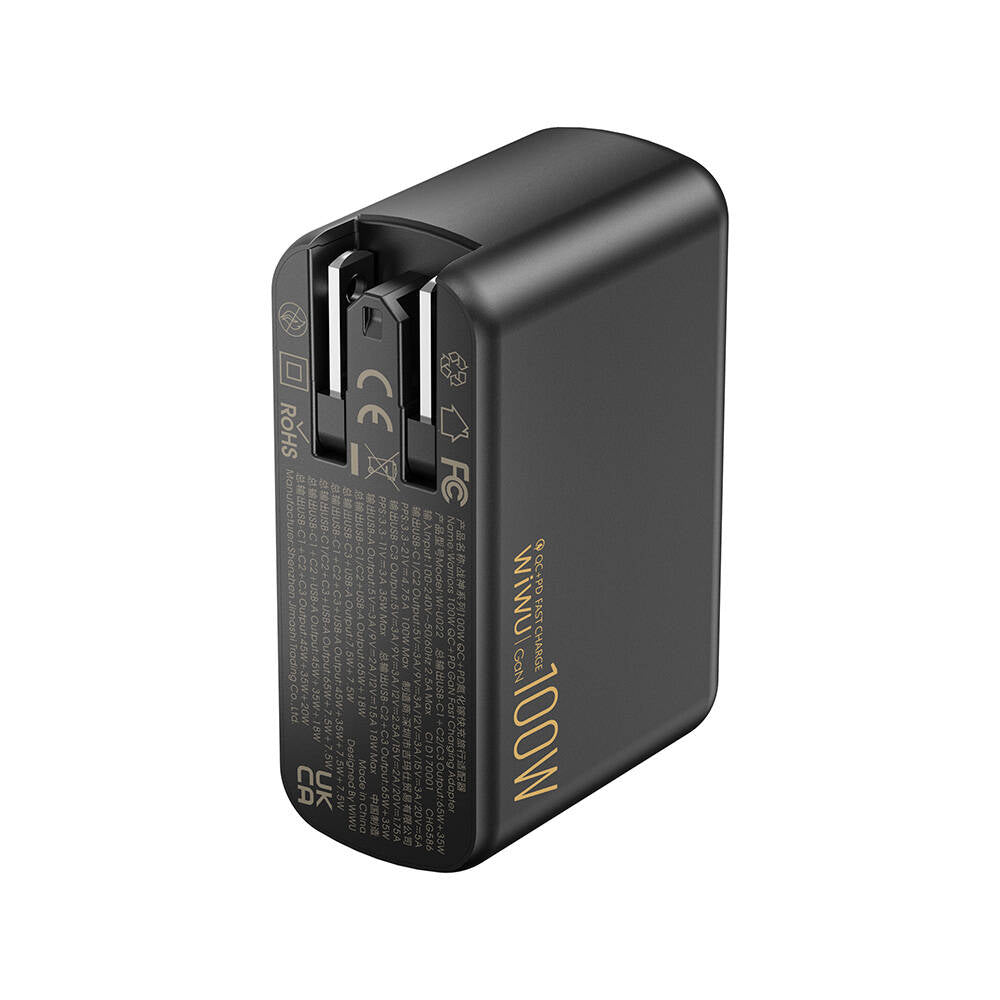 Warrior Serisi GaN 100W QC+PD Hızlı Şarj Başlığı
