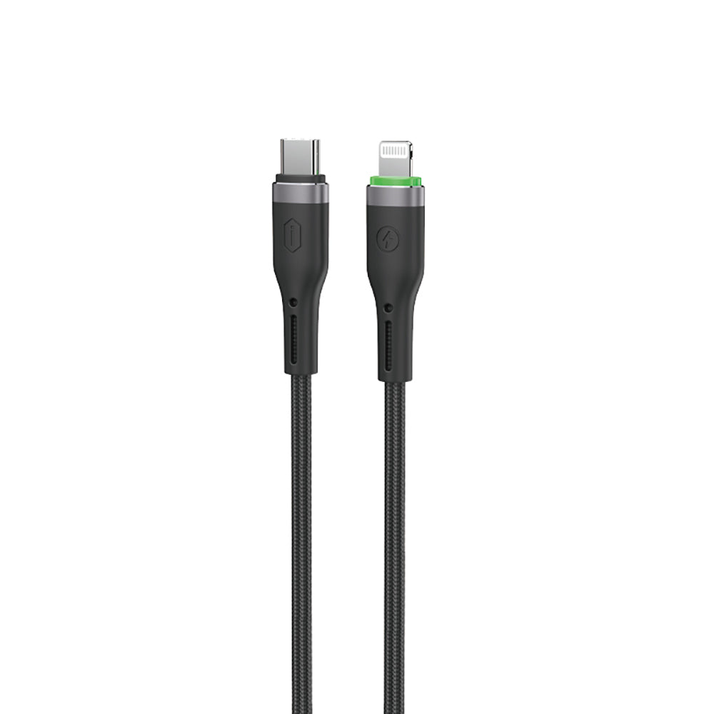 Wi-C070 Orginlink Type-C to Lightning LED Göstergeli PD Hızlı Şarj Kablosu 27W 1M